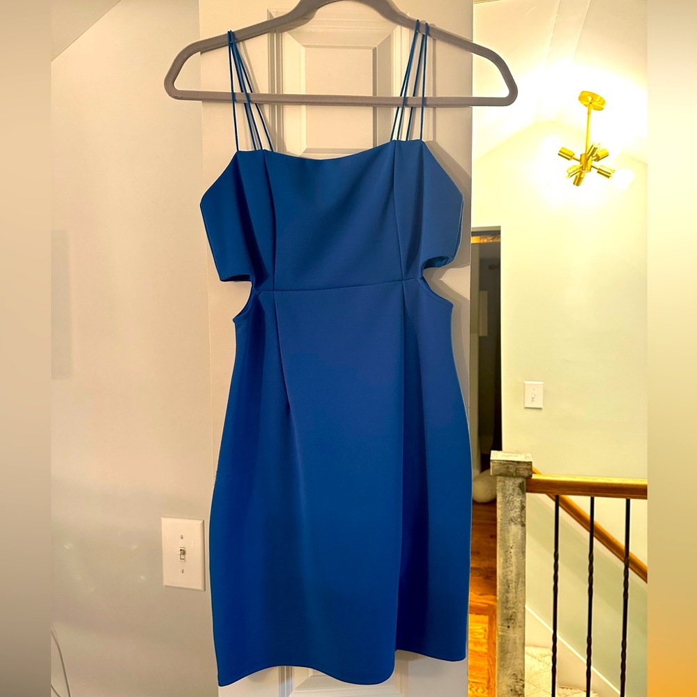 Blue mini dress-Spencer and Ella SZ. Medium